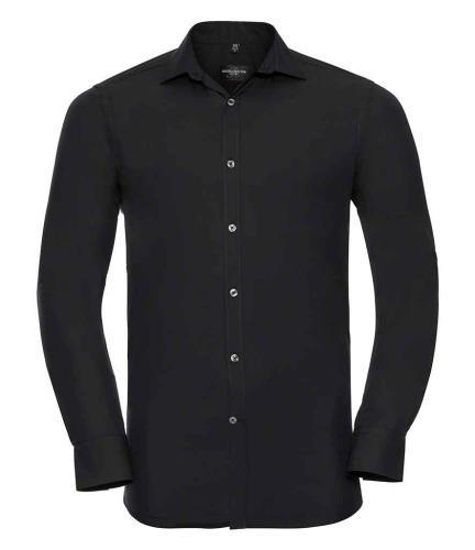 R Coll Ultimate Stretch Shirt - Black - 3XL